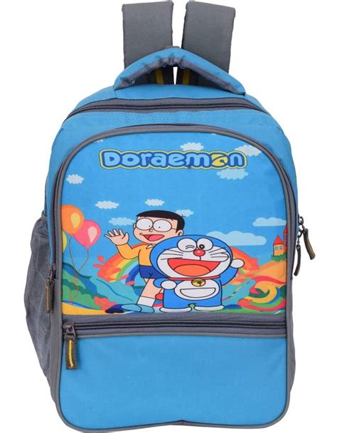 facto Blue Doraemon 30L Nursery(LKG/UKG/1st std) Boys School Bag ...
