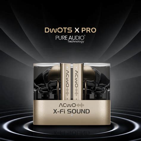 DwOTS X Pro TWS Earbuds with Adaptive ANC & 50hrs Playtime – ACwO