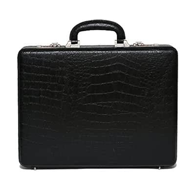 C COMFORT Genuine Leather Briefcase Laptop Compartment Expandable ...