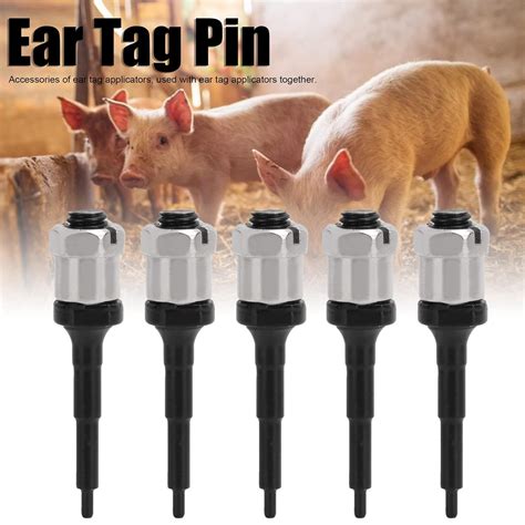 Bethlehem 5 Animal Stainless Steel Ear Tag Pin, Ear Tag Livestock Ear ...