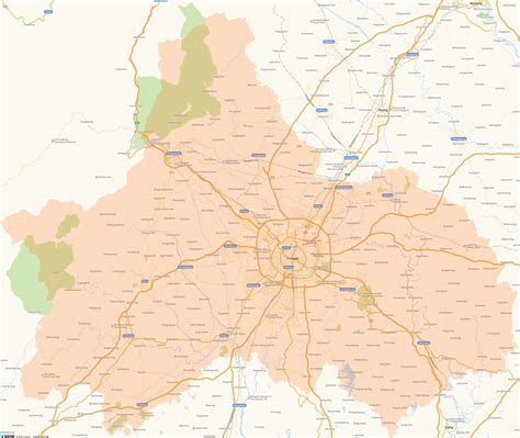 China Chengdu Map: Tourist Attractions, Hotels, Roads