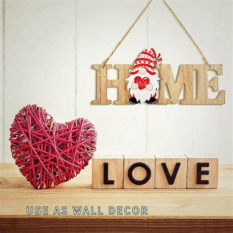 Buy LittleFox 3D Gnome Interchangeable Seasonal Welcome Sign (Upgrade ...