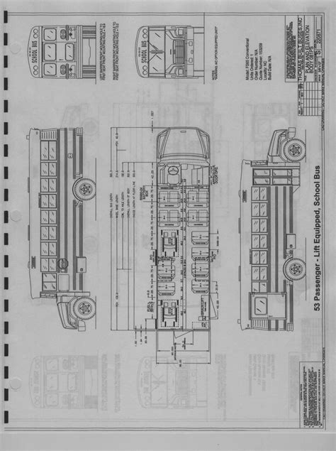 School Bus Interior Dimensions