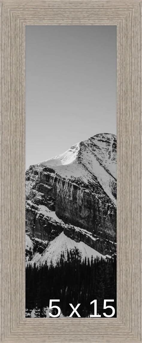 5 x 15 Rustic Gray Wood Frame (Derby) - Walmart.com