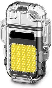 raj art jewelers Waterproof Flameless Electric Lighter USB Rechargeable ...