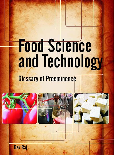 Buy Food Science and Technology: Glossary of Preeminence Book Online at ...