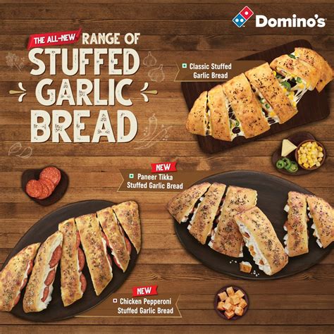 Domino's Garlic Bread Calories India at Warren Short blog