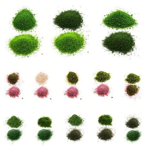 30G Simulation Miniature Ground Tree Powder Landform Grass Powder For ...