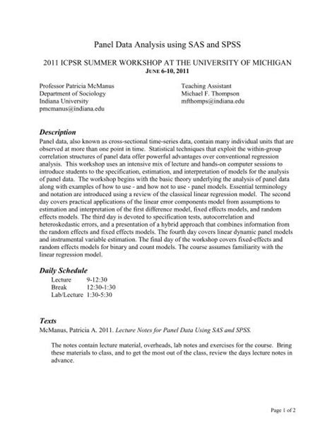 Panel Data Analysis SPSS 的图像结果