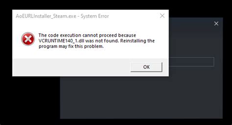 Steam the Code Execution Cannot Proceed Because Vcruntime140 1 的图像结果