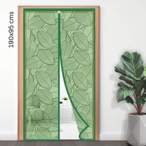 TurtleGrip Door Mosquito Net with Full Frame Main Doors, New Leaf ...