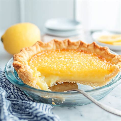Lemon Chess Pie | Tessa Recipes