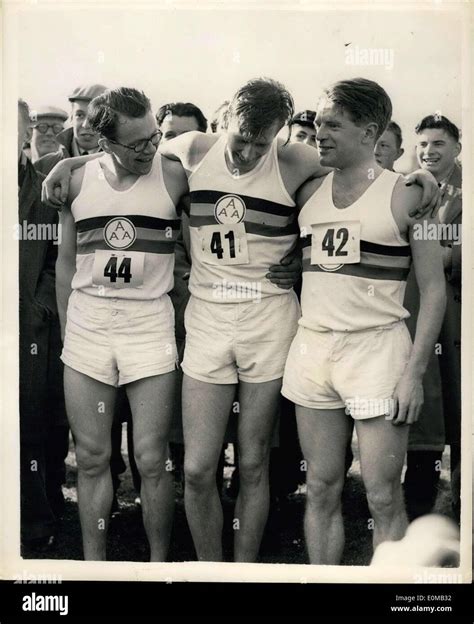 May 07, 1954 - Roger Bannister Does It! Runs Mile In Under Four Minutes ...