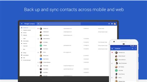 Image result for Google Contacts App Interface