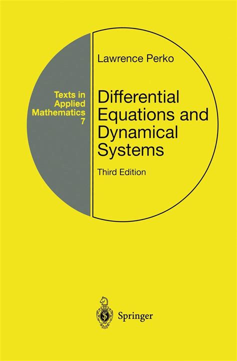 Buy Differential Equations and Dynamical Systems Book Online at Low ...