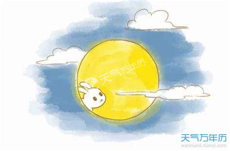 2018小学生中秋节画画图片 2018中秋节漫画图片大全_万年历