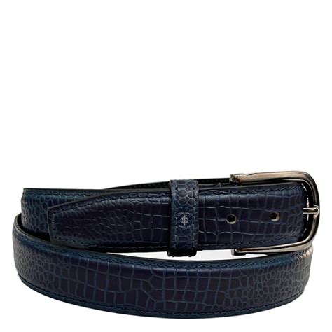 Motivo Coccodrillo Leather Belt
