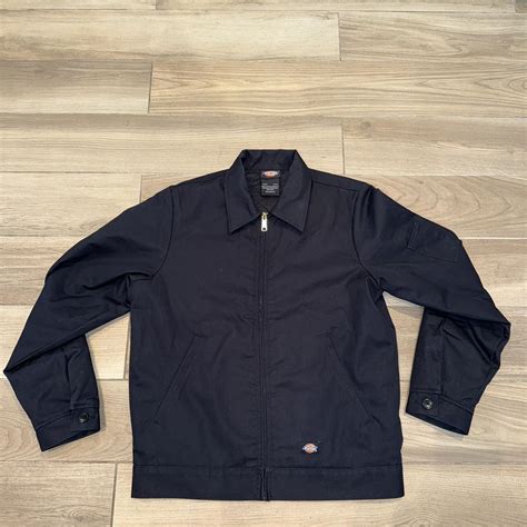 DICKIES WORK JACKET, black, great for the winter,... - Depop