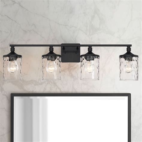modern bathroom light fixtures matte black