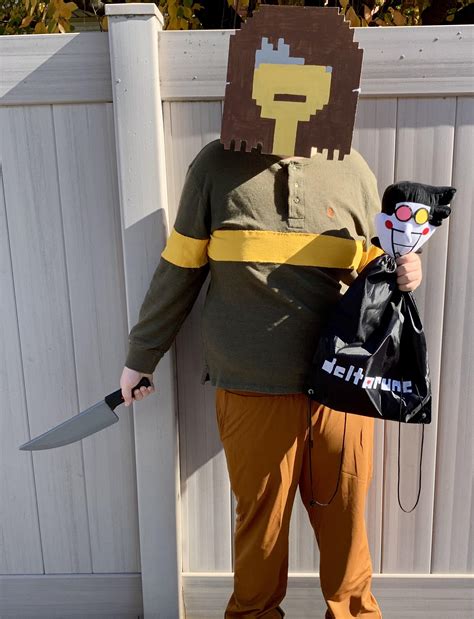 My kris Halloween costume : r/Deltarune