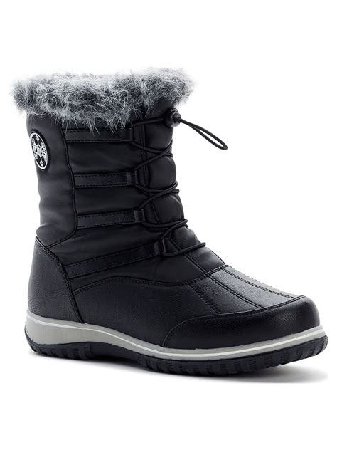 Totes Women's Adele Water Resistant Winter Boots - Walmart.com