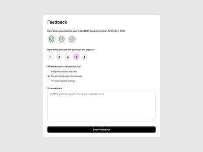 Creating a Feedback Form 的图像结果
