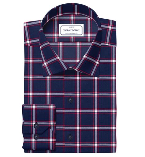 " Men's Check Shirts: Short & Long Sleeves | The Shirt Factory"