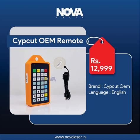 Cypcut OEM Remote Controller for Laser Cutting Machine – Raytools.co.in