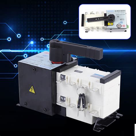 Automatic Dual Power Transfer Switch ATS-100A-4P F/ | Ubuy India