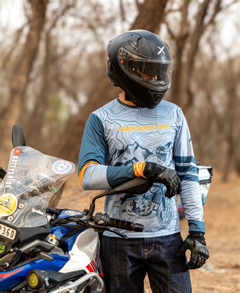 MotoMap Riding Jersey – WANDERLOOMS