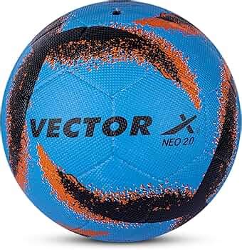 Vector X Neo Rubber Moulded Football (Sky-Black-Orange) - Price History