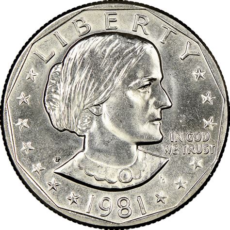 MintProducts > U.S. Modern Dollars (1971-2023) > 1981 Susan B. Anthony ...
