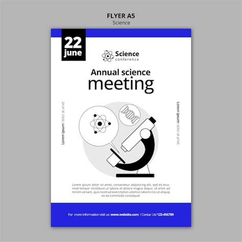 Science Flyer Template 的图像结果