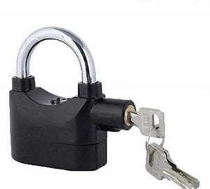 WZPHD Security Pad Lock with Smart Alarm Motion Sensor Safety Lock ...