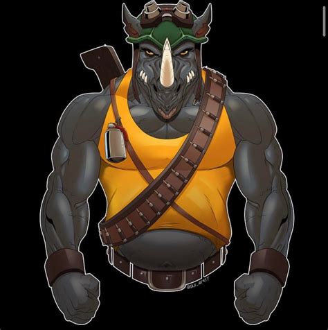 My drawings of TMNT bad guys, Rocksteady and Bebop! : r/ClipStudio