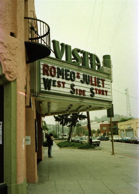 Vista Theater Sunset Blvd 1983 A favorite double bill - Flashbak