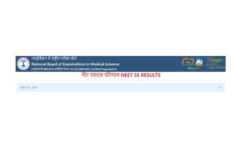 NEET SS 2023 Result Shortly at natboard.edu.in | CollegeDekho