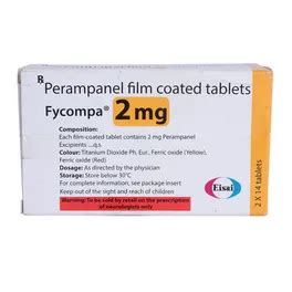 Fycompa 2 mg Tablet | Uses, Side Effects, Price | Apollo Pharmacy