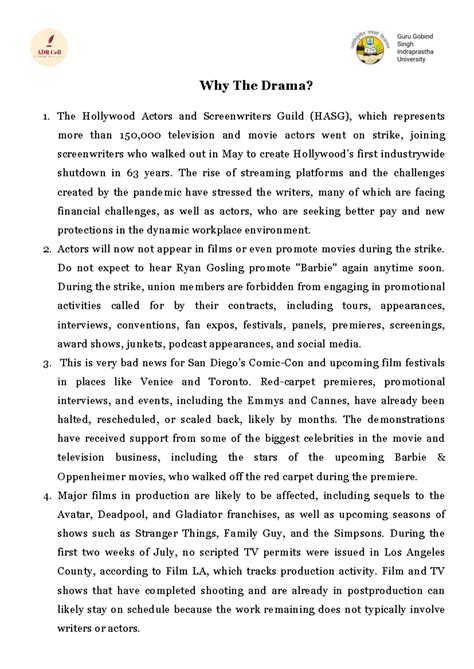 Why The Drama - Explains the working - Why The Drama? The Hollywood ...