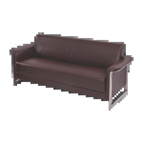 Stanley 2 Double Seater Sofa by Geeken | SS Pipe Leg Frame