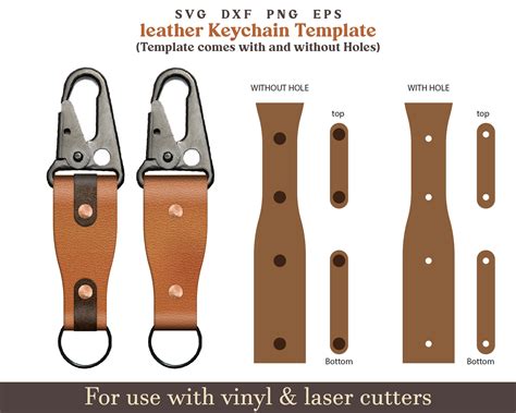 Image result for Leather Key Chain Pattern