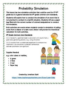 Probability Simulation 的图像结果