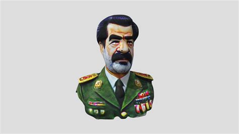 Saddam Hussein - Download Free 3D model by political figure (@Killian28 ...