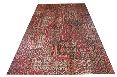 Flor Tiles Large Area Carpet - Oasis Retreat, Crimson sold at auction ...