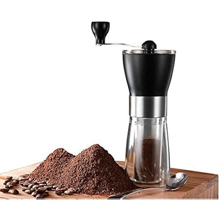 Buy Cafe JEI Manual Coffee Grinder with Adjustable Settings - Ceramic ...