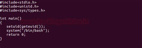 Linux Privilege Escalation using SUID Binaries
