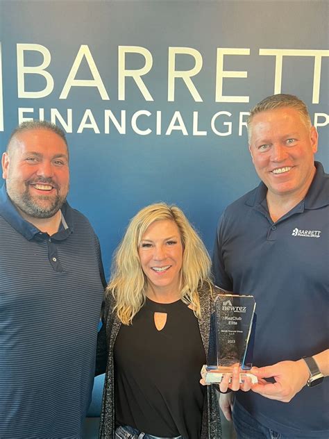 Thank you to the amazing team at Barrett Financial Group LLC for their ...