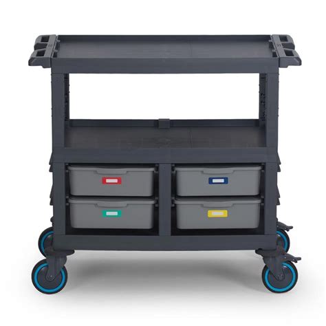 Fantom Procart 272 3 Tier Service Trolley, 4 Drawers Price