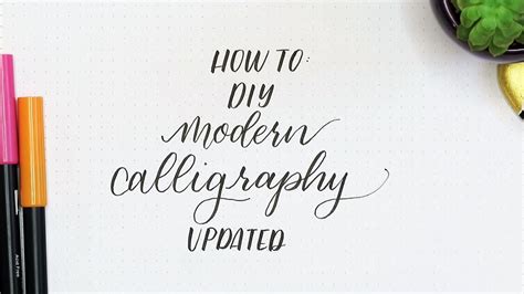 Image result for Modern Calligraphy Tutorial