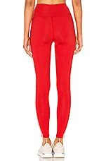 YEAR OF OURS Racer High Rise Legging in Red & White | REVOLVE